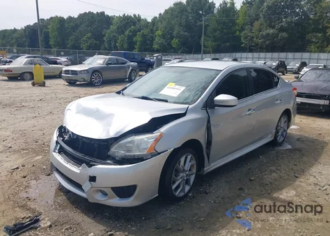 2013 Nissan Sentra Sr из США, поврежденный, VIN 3N1AB7AP1DL772828
